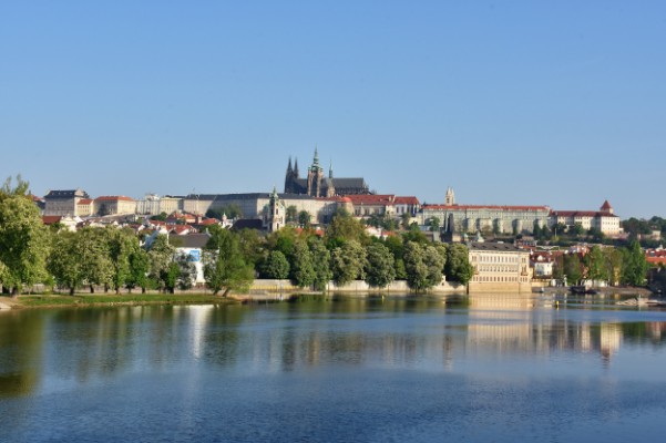 Château de Prague : coupe-file