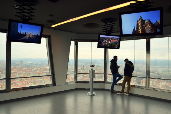 Praga: Observatorio de la Torre de Televisión de Žižkov