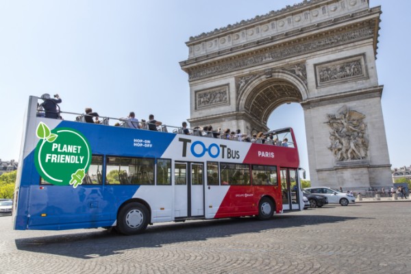Tootbus Paris: Autobús ecológico Hop-on Hop-off